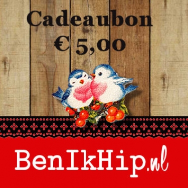 Cadeaubon BenIkHip.nl 5 euro